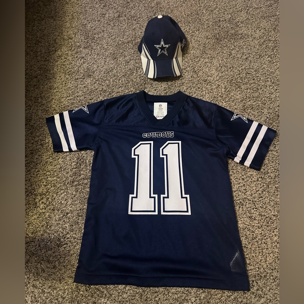 NFL Cowboys Navy Blue Kids Jersey Parsons
